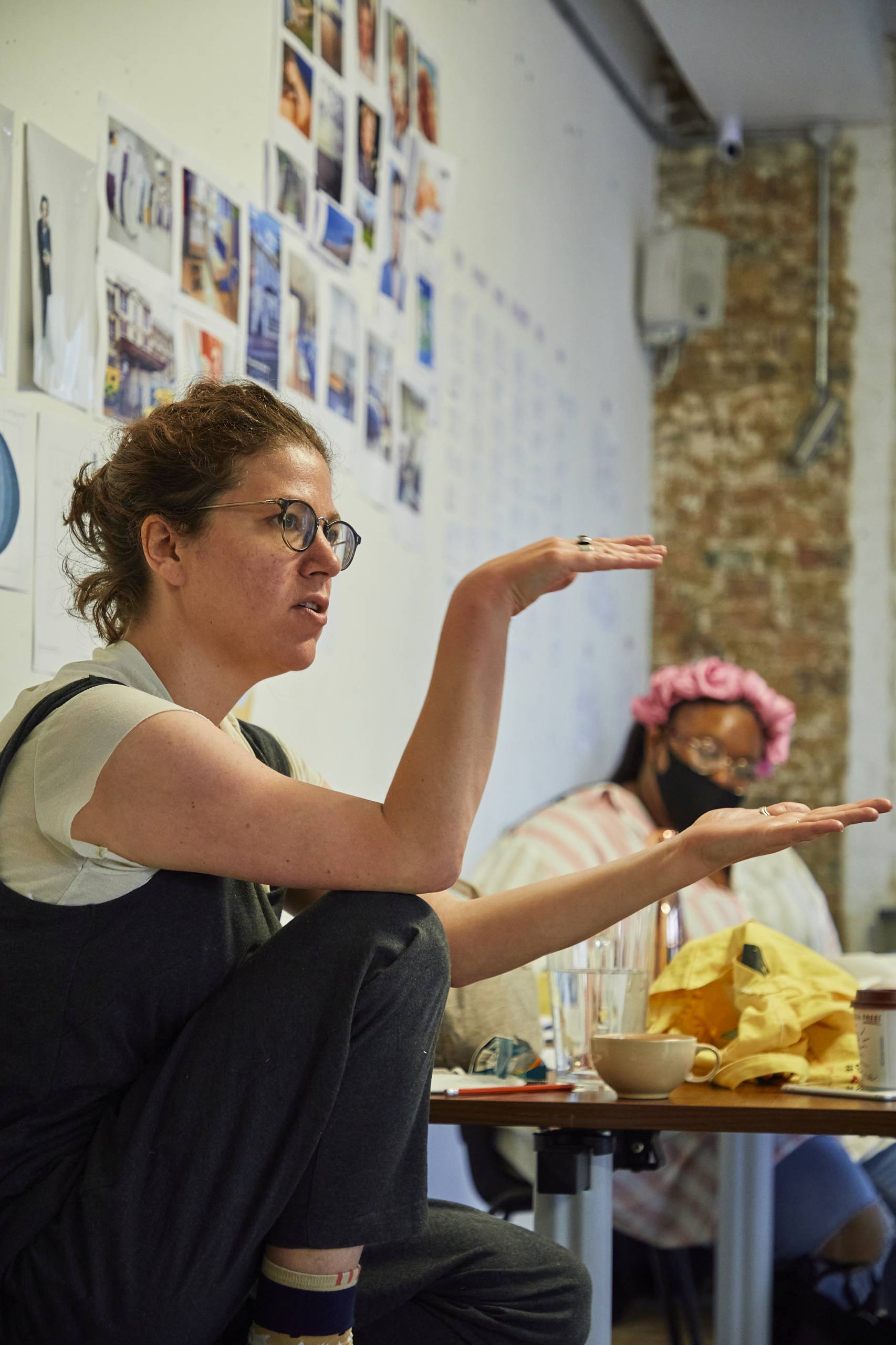 Director Abigail Graham in rehearsal for Mum.  Photo Credit: The Other Richard