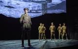 Chris Williams (Lieutenant Nicholls) and ensemble in War Horse. C. Brinkhoff-Moegenburg