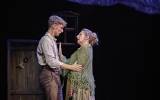 Tom Sturgess (Albert Narracott) and Jo Castleston (Rose Narracott) in War Horse. Credit Brinkhoff-Moegenburg