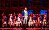 HAMILTON TOUR. Marley Fenton (Alexander Hamilton) and Company. Photo by Danny Kaan