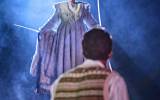 Katy Stephens (The White Witch) Bunmi Osadolor (Edmund). Photo by Brinkhoff-Moegenburg