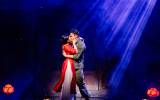 MISS SAIGON. Julianne Pundan (Kim), Jack Kane (Chris). Photo Danny Kaan.