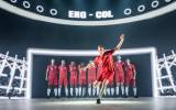 Oscar Gough (Harry Kane) & cast in Dear England national tour. c. Marc Brenner(7125)